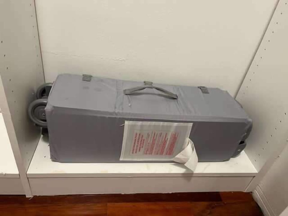 Baby Pack & Play and bassinet available.