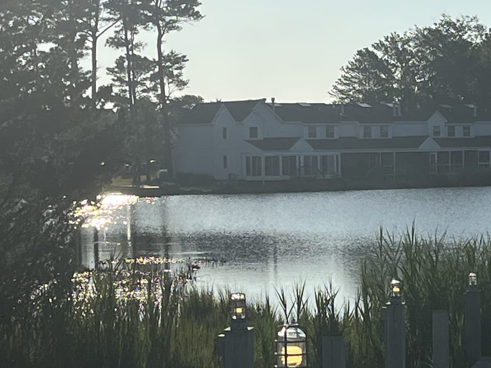 Evening walks in the community-priceless beauty.