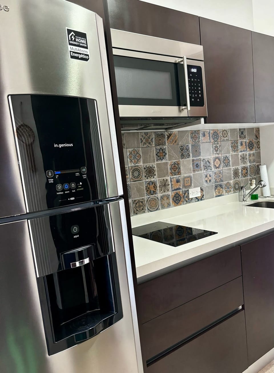 Fully stocked kitchen with everything you need.