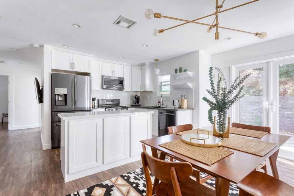 open concept layout 