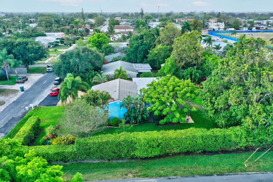 Drone View of Home
