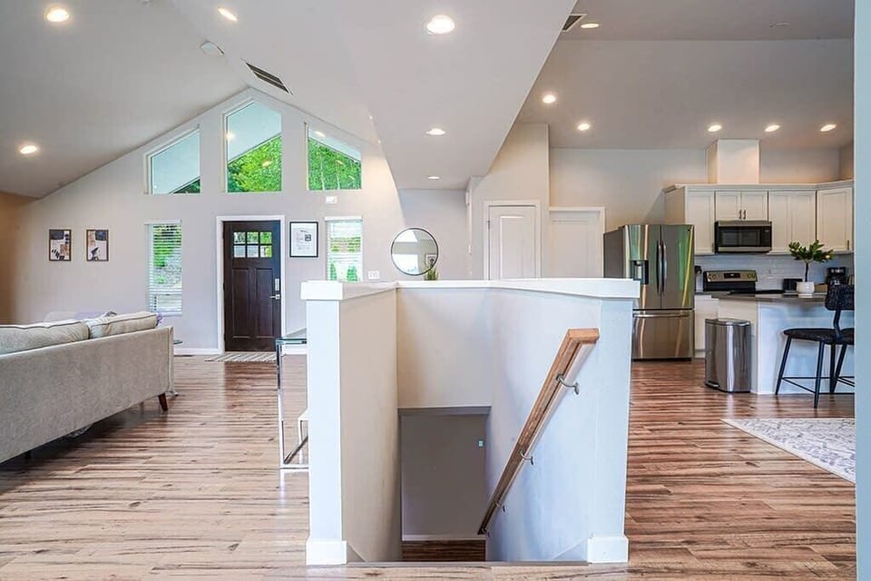 Stairs to the lower level