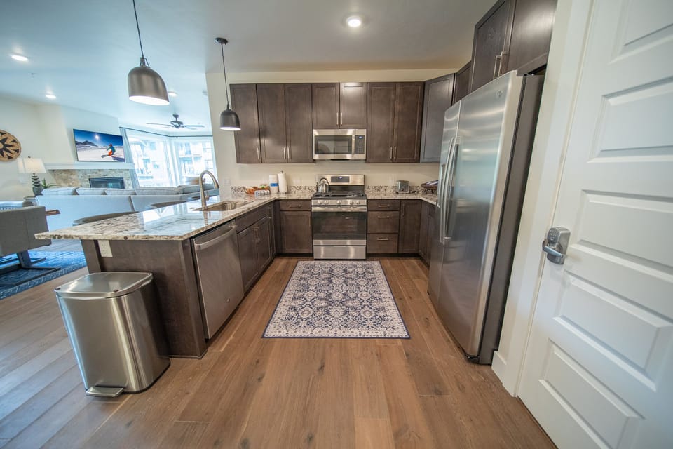 Fully equipped kitchen