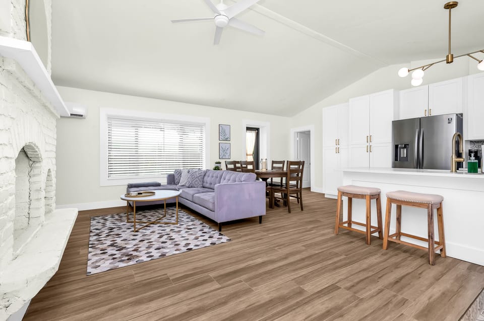 Spacious living area