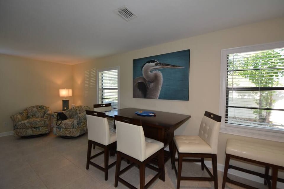 Charming 1st-floor dining—gather, laugh, enjoy! 