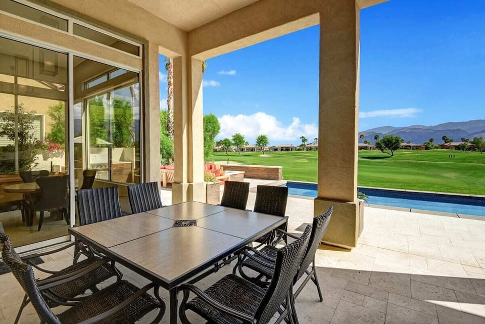 The perfect spot for a dinner party.