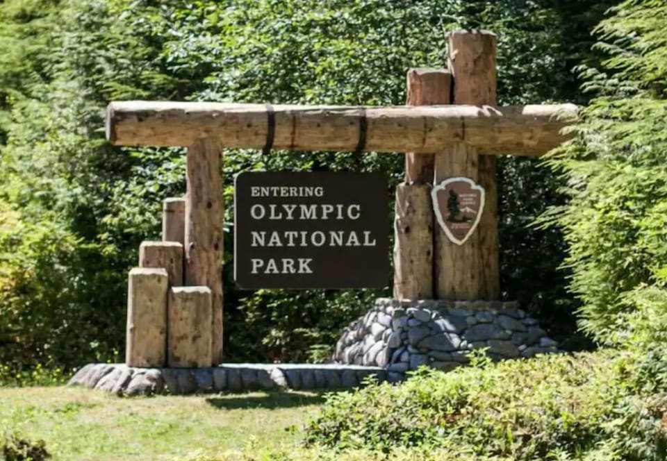 Entrance to Olympic National Park