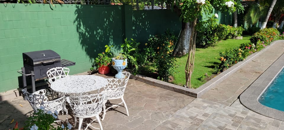 Relax under the mango tree