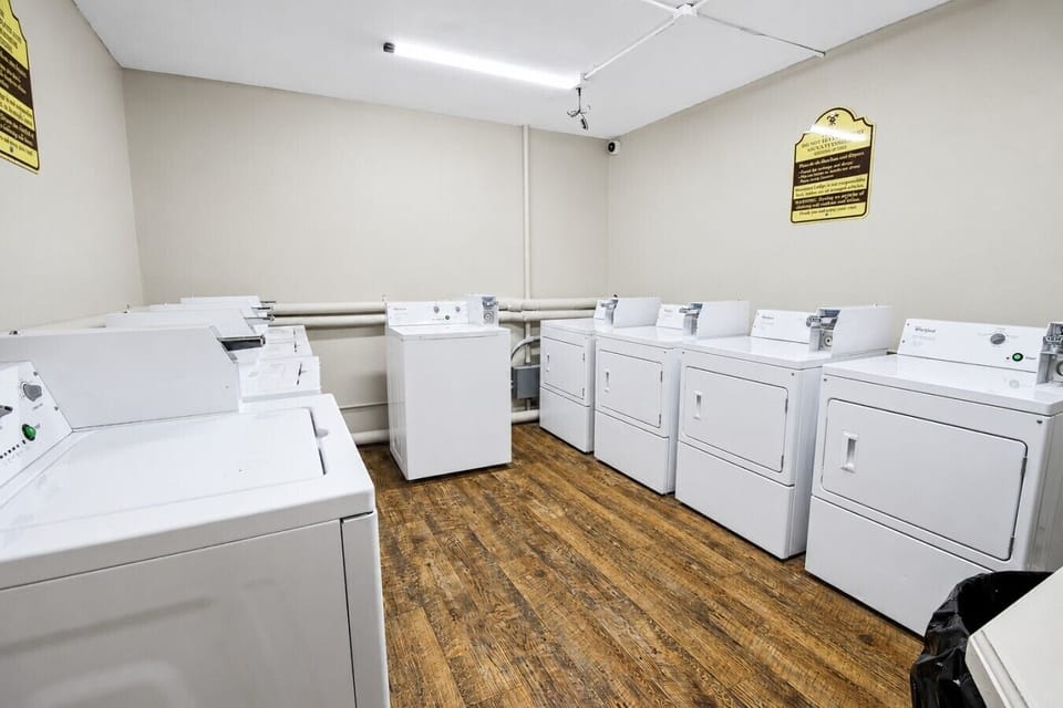 Coin laundry floors 2 and 3