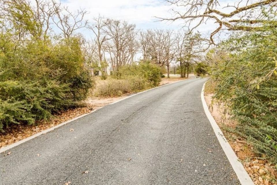 Take a walk down the beautiful driveway!