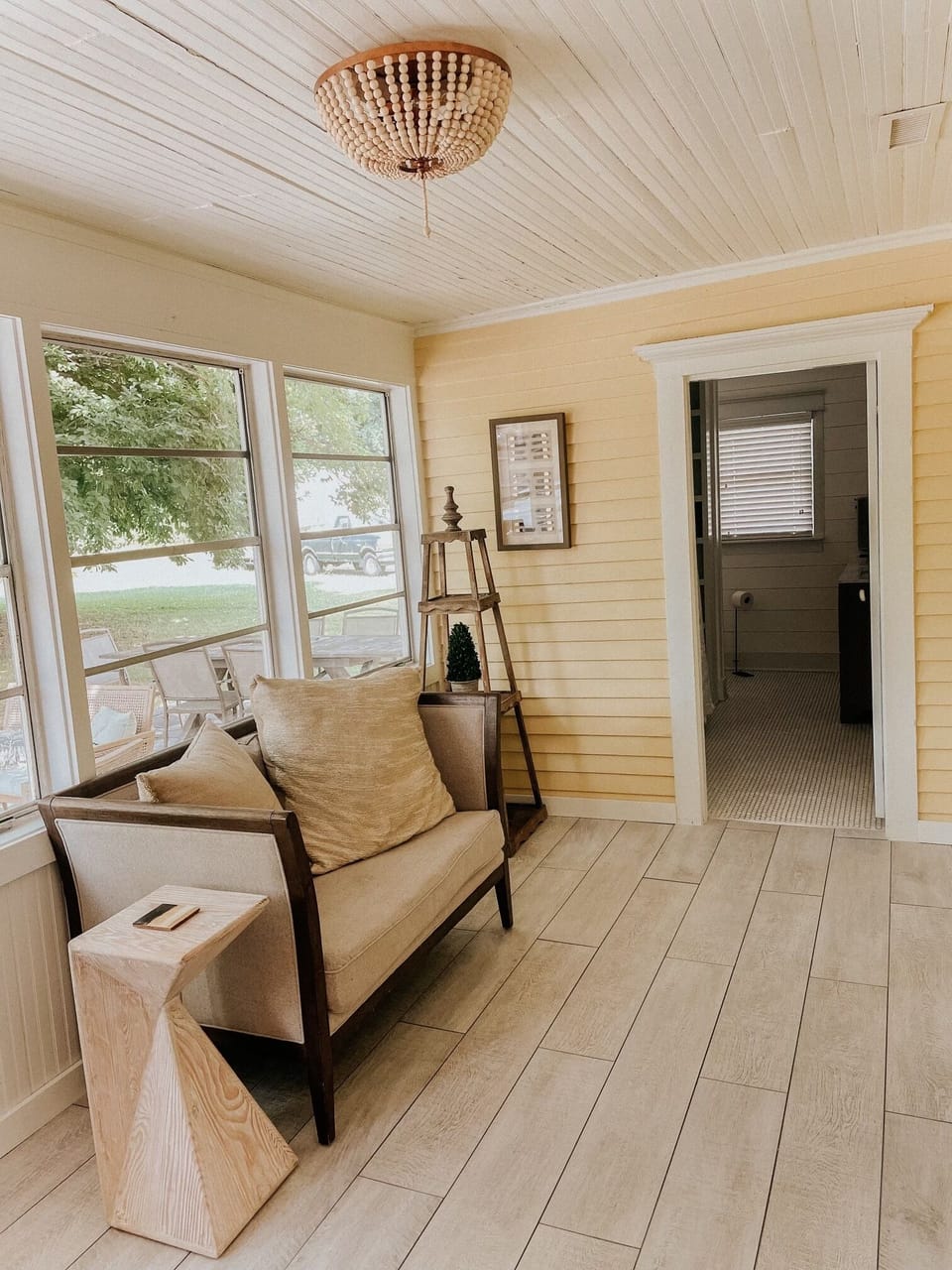 Sunroom/mudroom