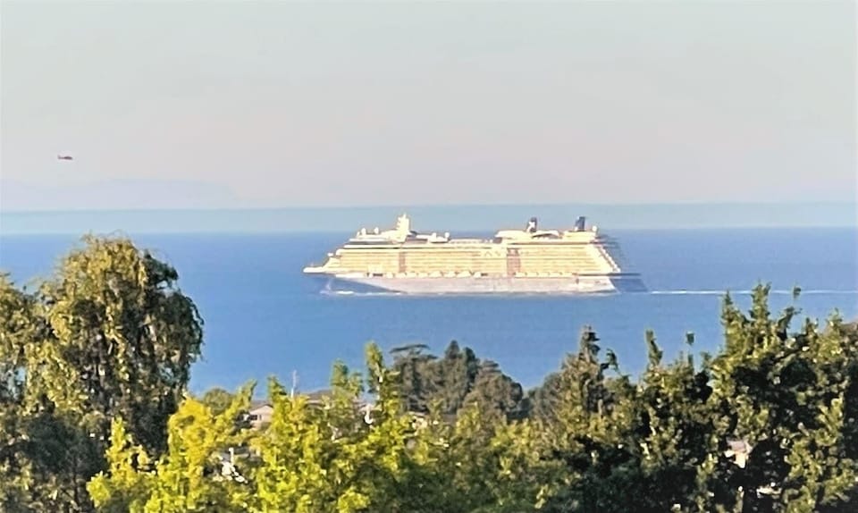 View ot the Strait