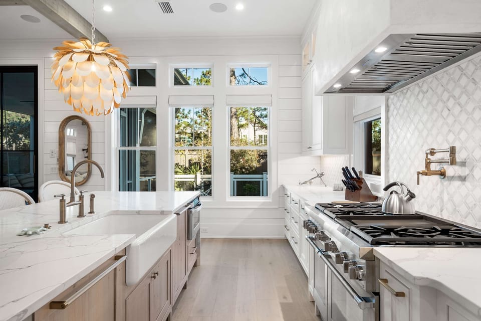 High end appliances. Hire a private chef for a night!