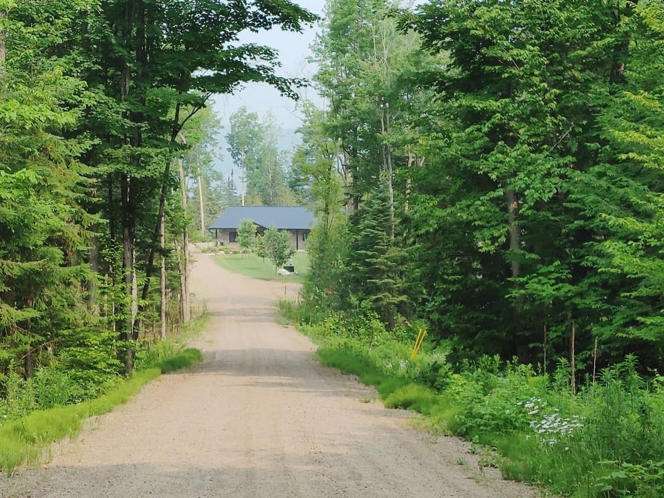 Down the lane to La Casita. 