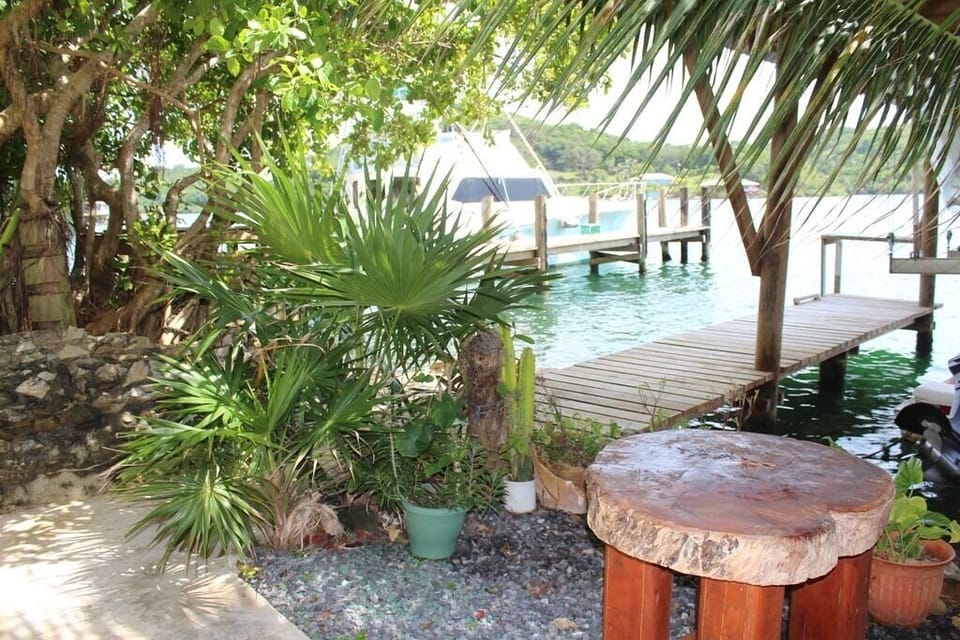 Marina property boat slips