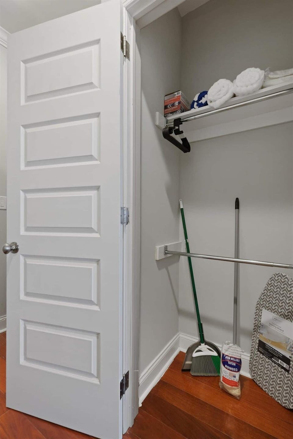  Built-in closet with ample storage space keeping your belongings organized during extended stays.
