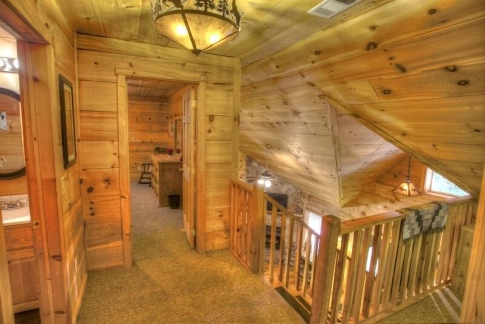 Upper level loft and landing