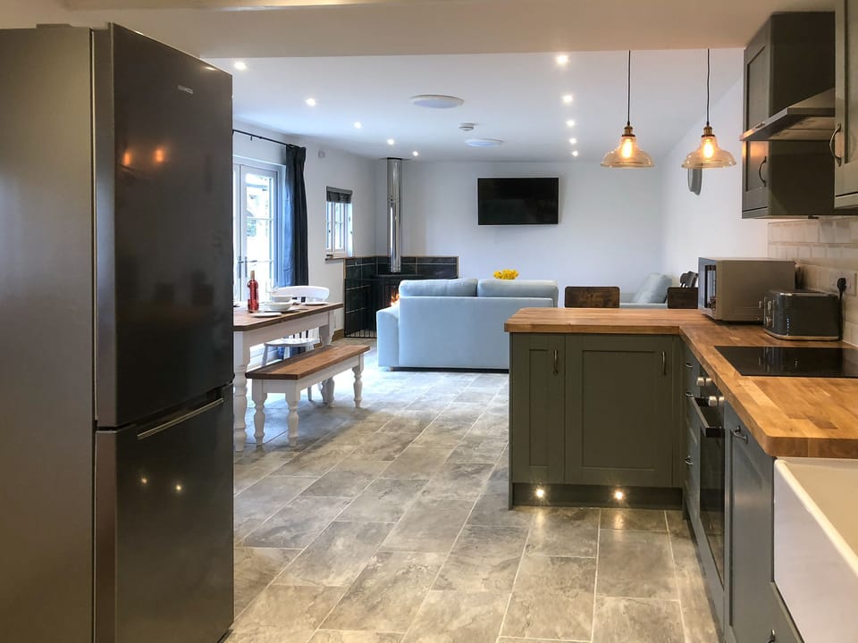 Open plan living space | Acre Luxury LodgesMiddle Hanter, 