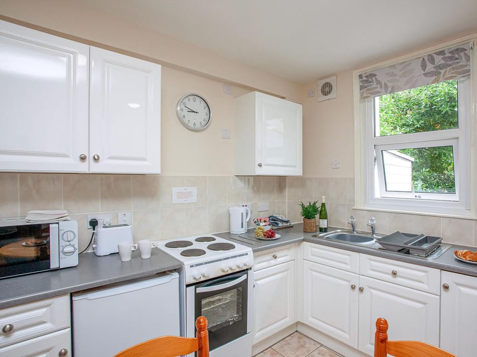 Kitchen area | Apartment Five - Broadshade Holiday Apartments, Paignton