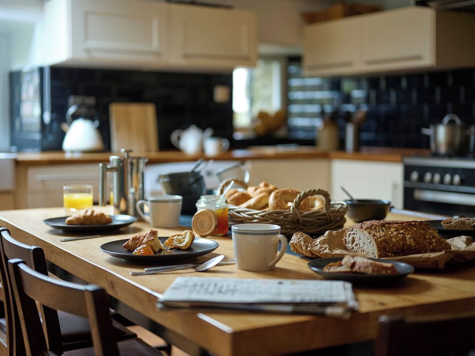 Kitchen | Farmhouse - Bach Wen Cottages, Clynnog Fawr