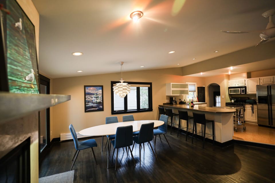 Dining room view