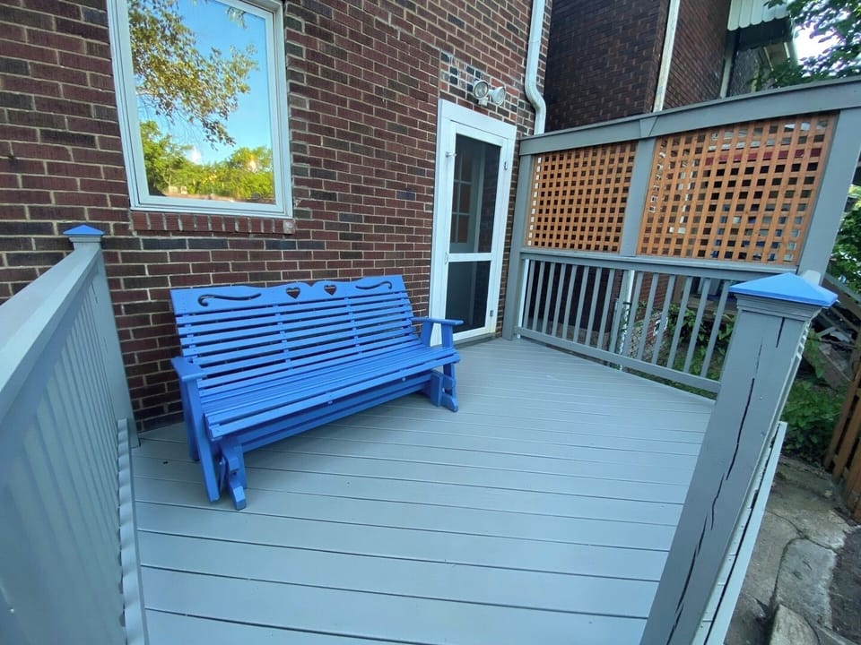 Private Rear Deck