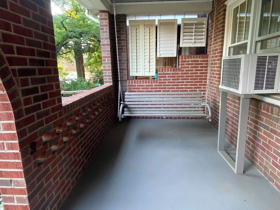 Private Front Porch