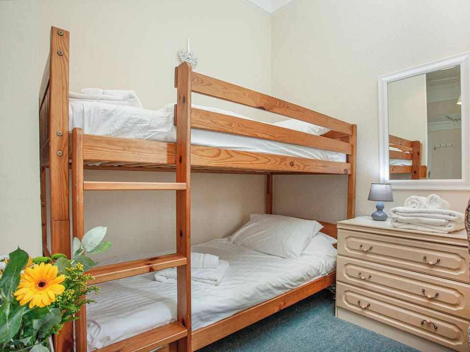 Bunk bedroom | Apartment Two - Broadshade Holiday Apartments, Paignton