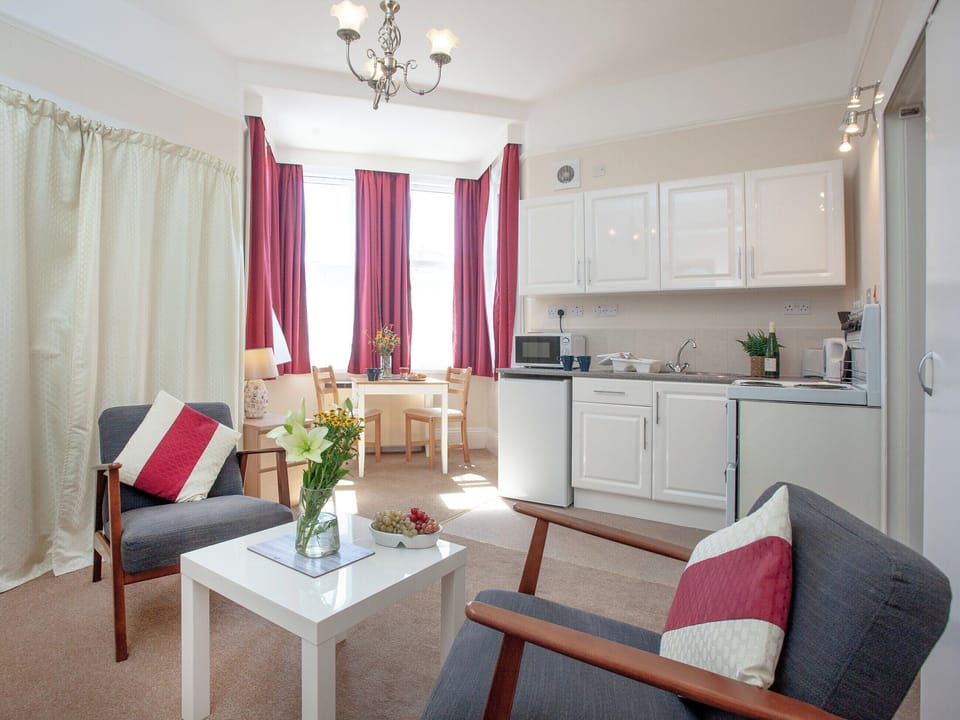 Open plan living space | Apartment Seven - Broadshade Holiday Apartments, Paignton