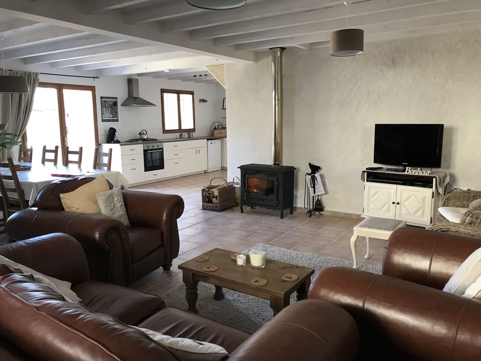 Gite open plan living