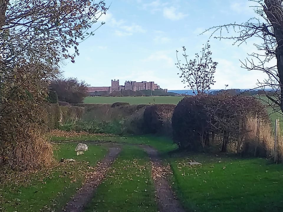 Driveway | The Cottage at Glororum, Bamburgh