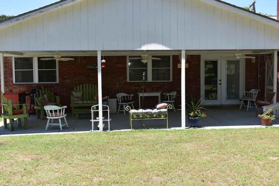 back view of house