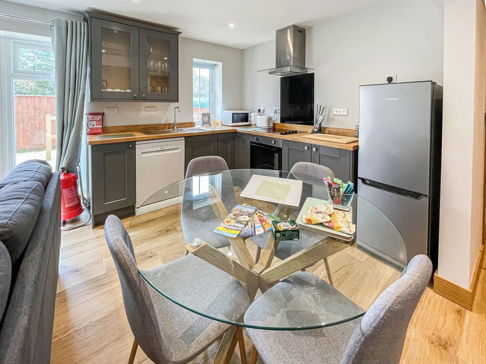 Dining Area | The Willows - Hambledon Cottage Holidays, Child Okeford, near Blandford Forum