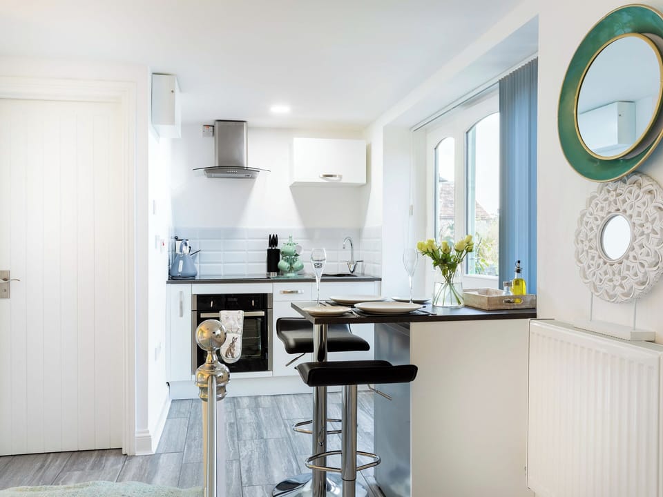 Open plan living space | Meadow View - The Old Strawberry Barn Studios, Cheddar