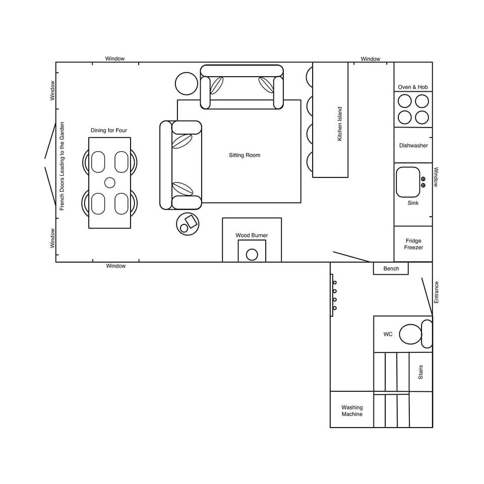 Ground floor layout