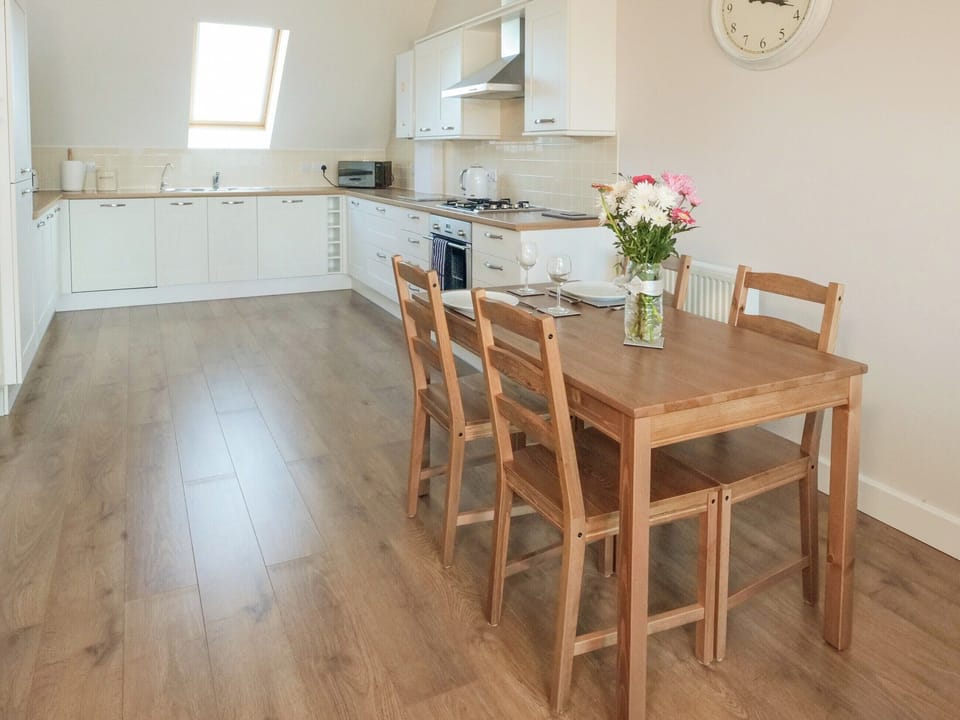 Well equipped open plan kitchen and living area | Sea Is All Around, Mundesley, near Cromer