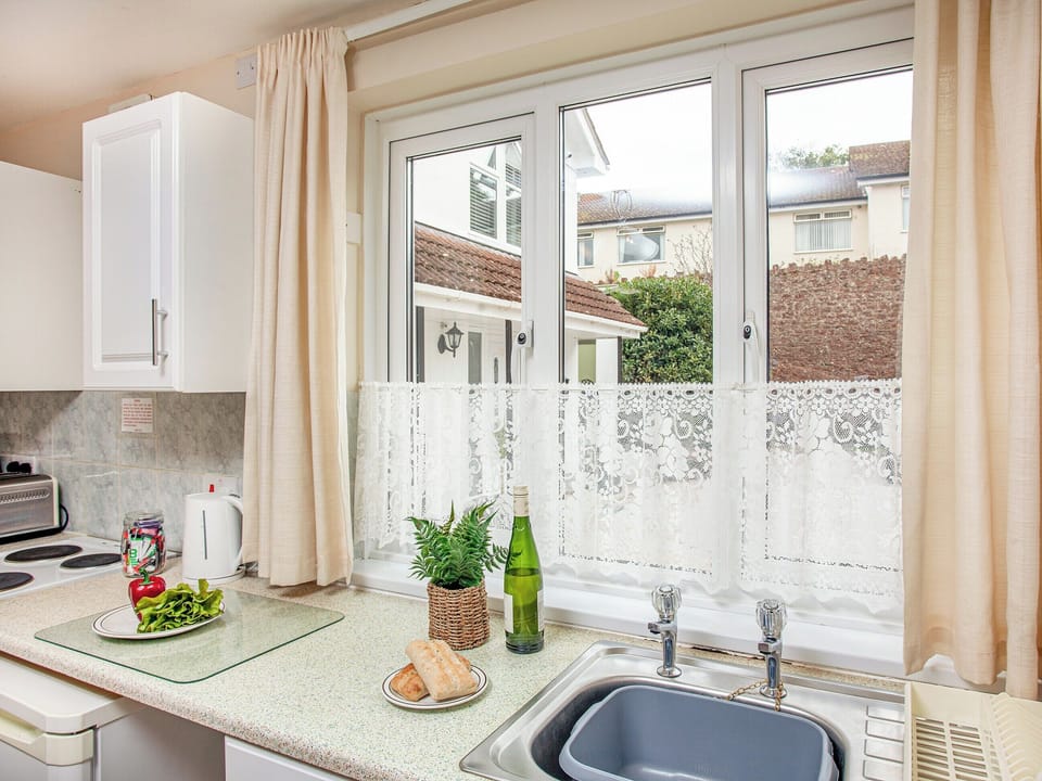 Kitchen area | Apartment Three - Broadshade Holiday Apartments, Paignton