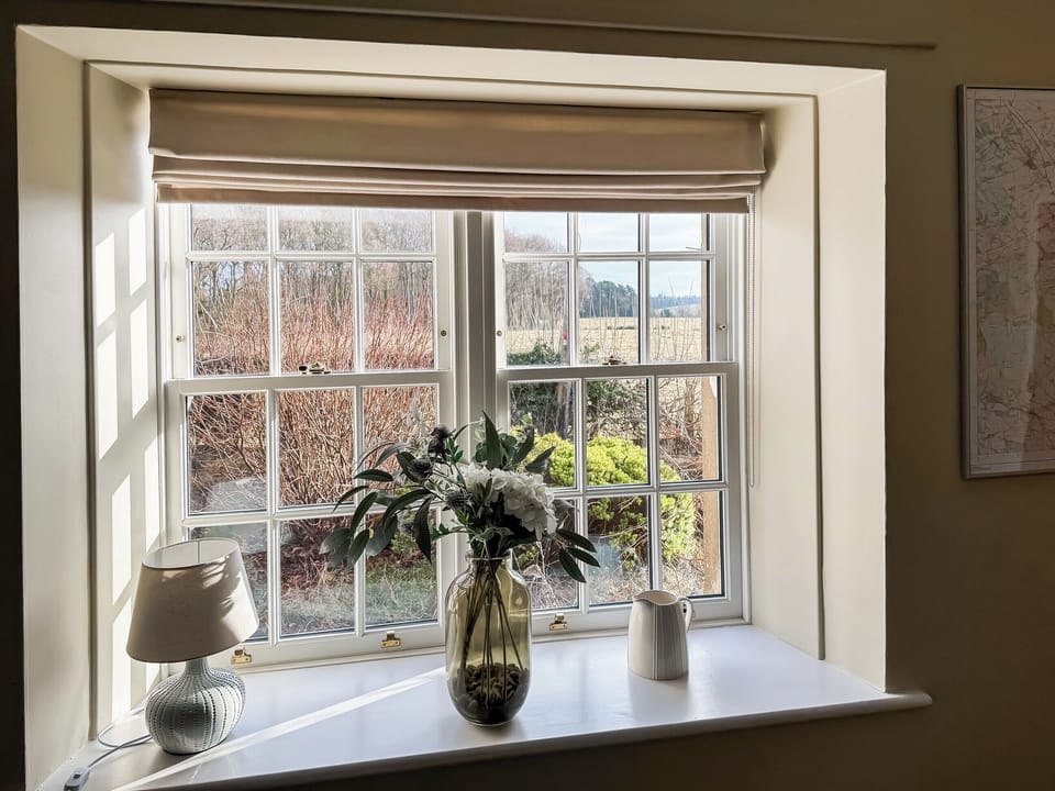 Lovely interior with delightful rural views | Fallodon Burnhouses, near Beadnell