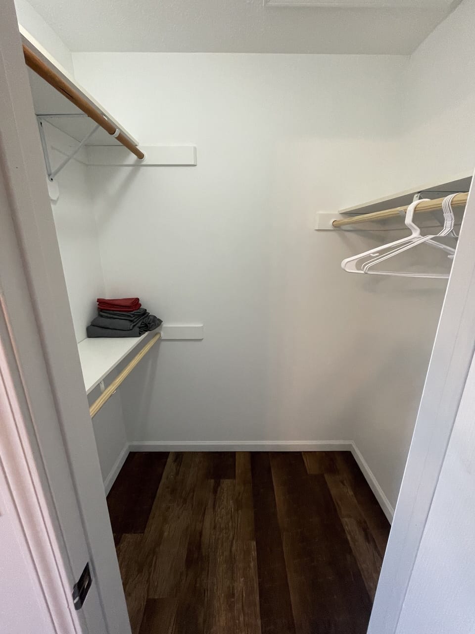 Plenty of closet space