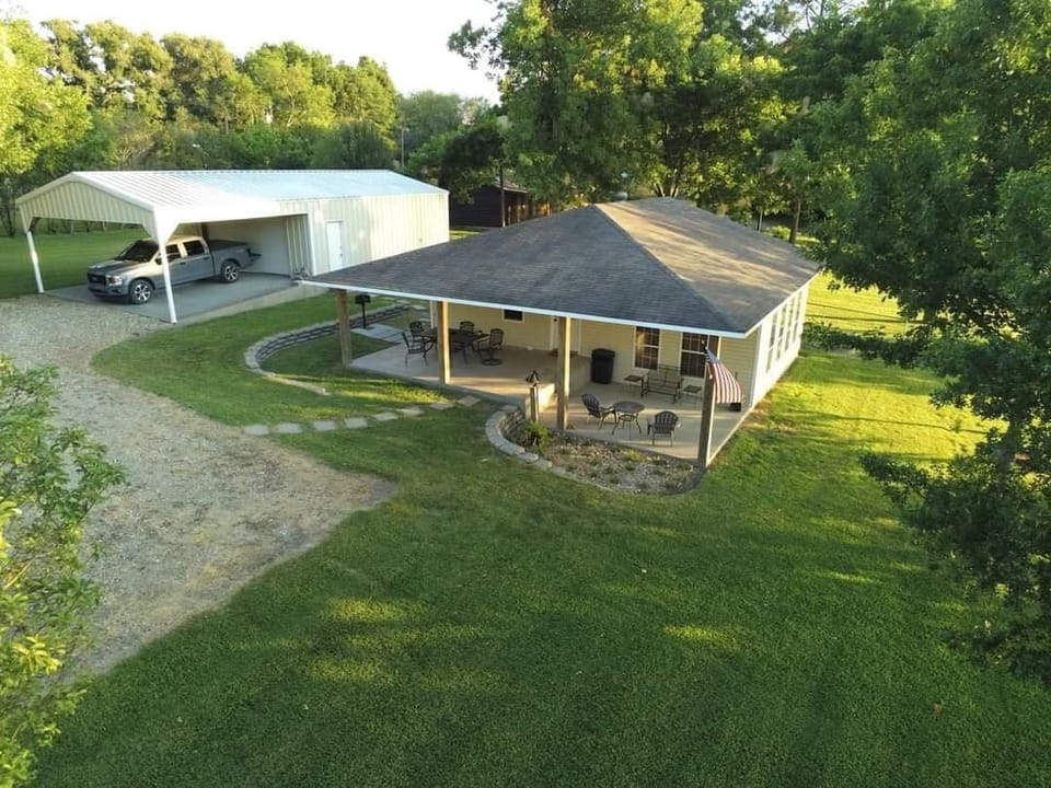 Lake cottage.