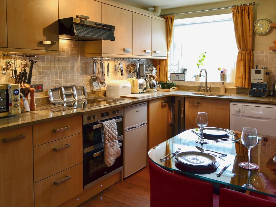 Kitchen with dining area | Whitton View, Milfield near Wooler