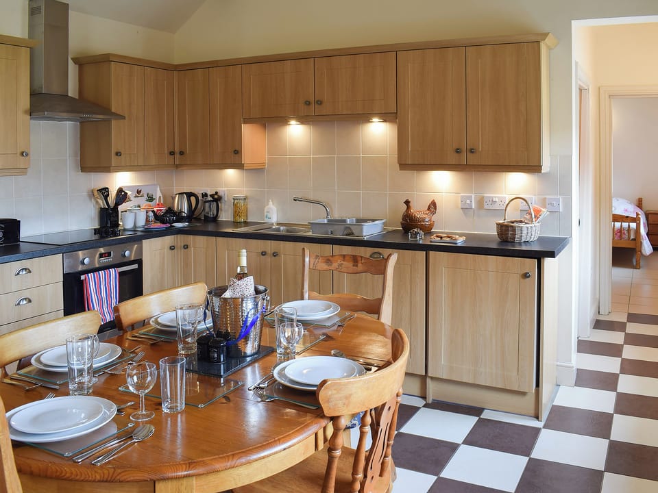 Well-fitted and well-equipped kitchen area | Betty&rsquo;s Byre - Cleveland View Cottages, Easby Grange, near Great Ayton