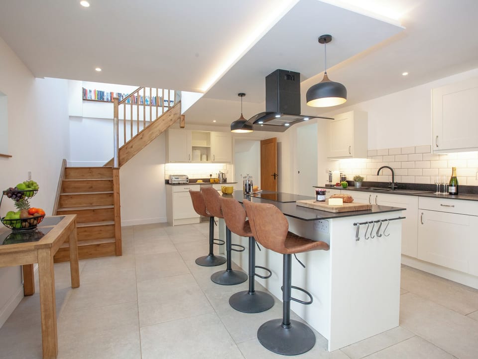 Kitchen area | The Shippon - Barn Escapes, Ilfracombe