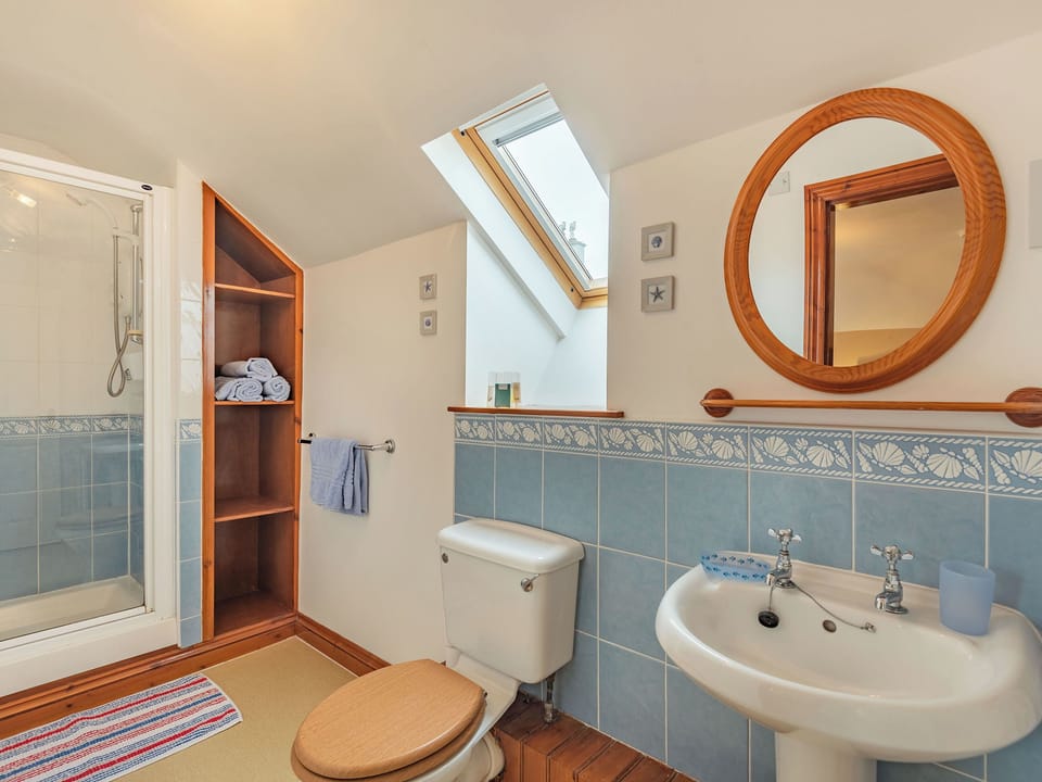 Bathroom | Y Stabal - Penrhyn Farm Cottages, Llanfwrog, near Holyhead