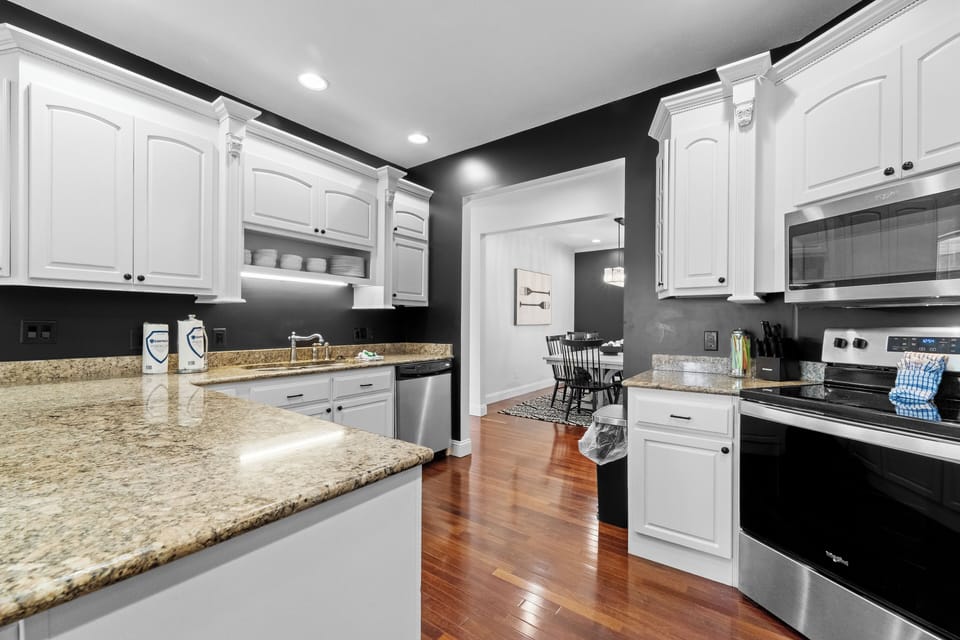 Kitchen on main level