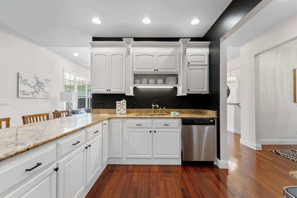 Kitchen on main level
