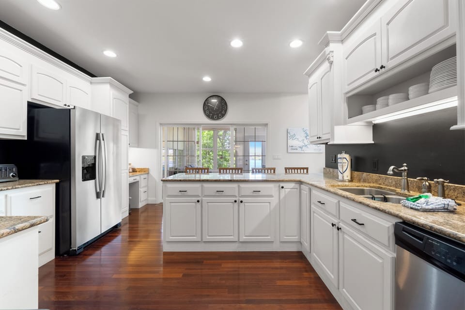Kitchen on main level