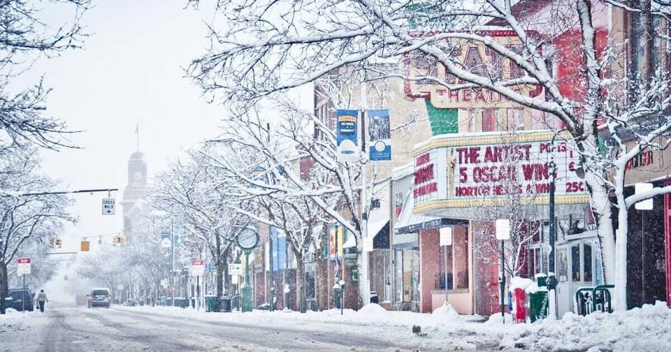 Winter on Front Street