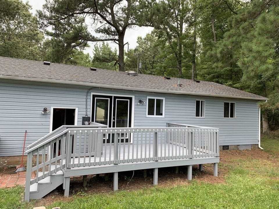 Back deck