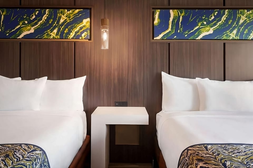 Unit with 2 Queen beds